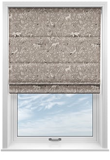 Rajah, Mouse - Twist&Fit Roman Blind
